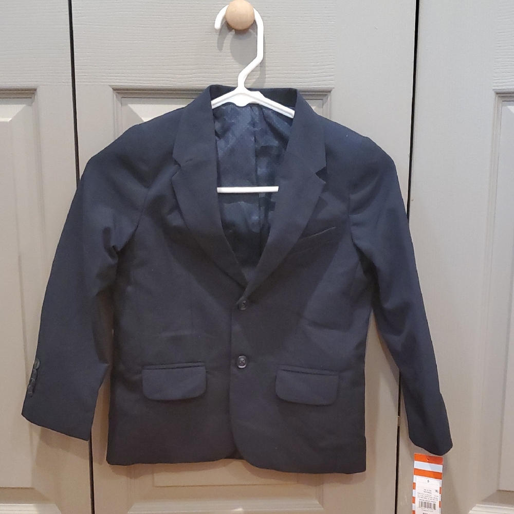 Classic Navy Blue Suit Blazer Jacket